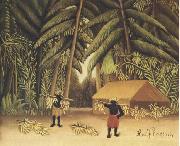 Henri Rousseau The Banana Harvest Sweden oil painting artist